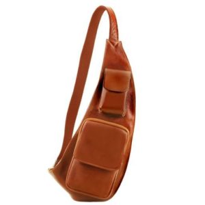 Brusttasche aus Leder